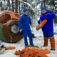 Illustration for article titled In Kazakhstan, cosmonauts must go through winter wilderness training to survive reentry
